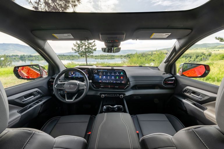 2026 Chevrolet Silverado EV Trail Boss dashboard