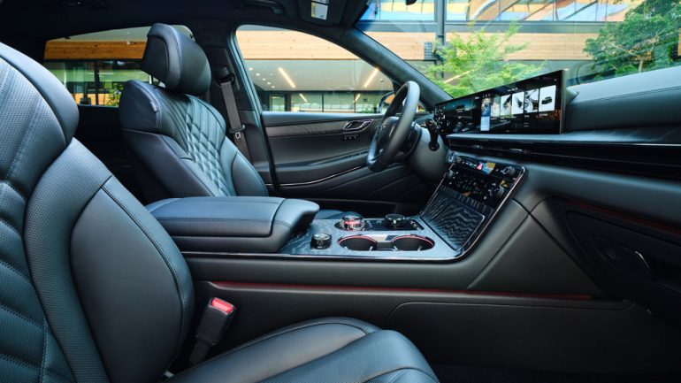 2026 Genesis GV80 Coupe front seats