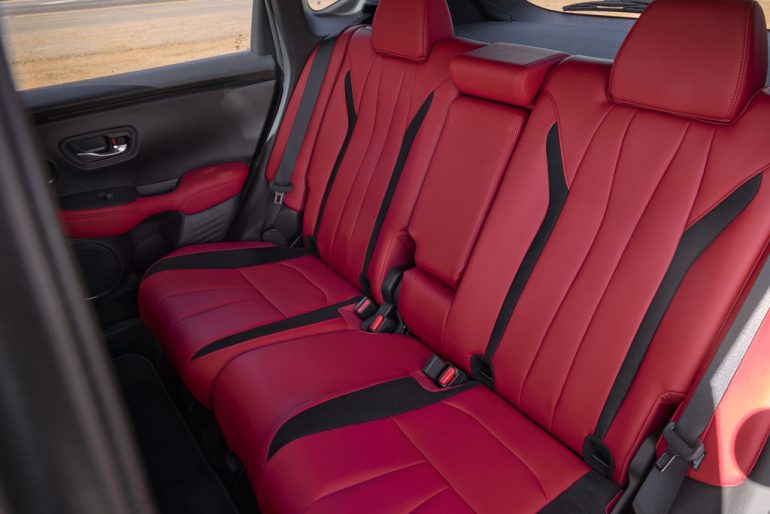 2026 acura adx back seats