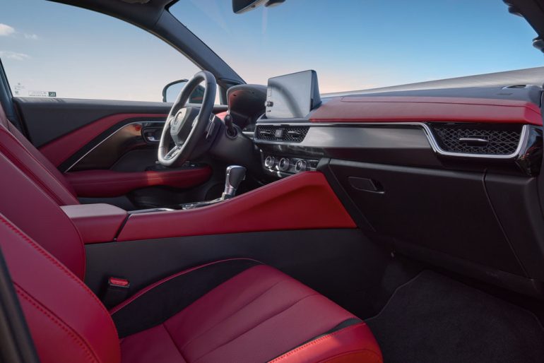 2026 acura adx interior