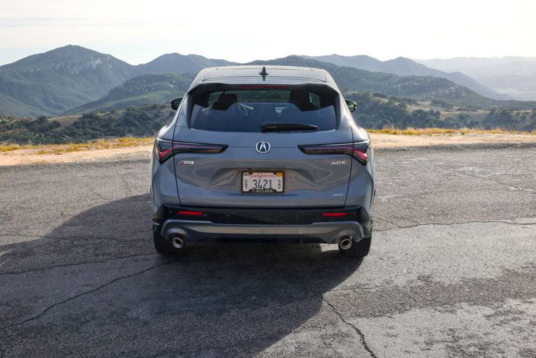2026 acura adx rear