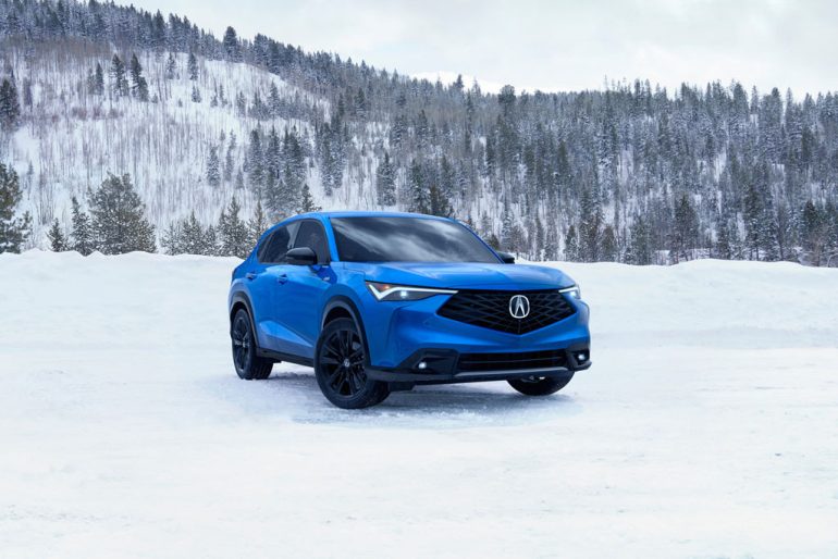 2026 acura adx in snow
