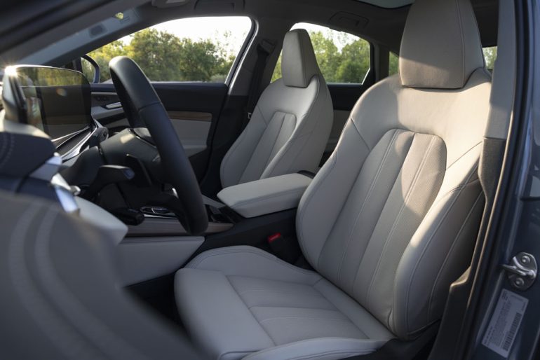 2026 audi a5 front seats