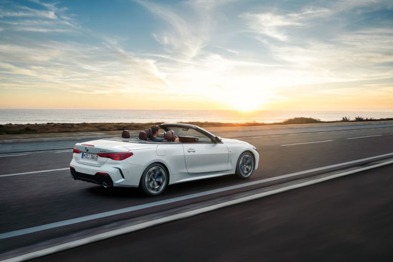 2026 bmw 4 series convertible side