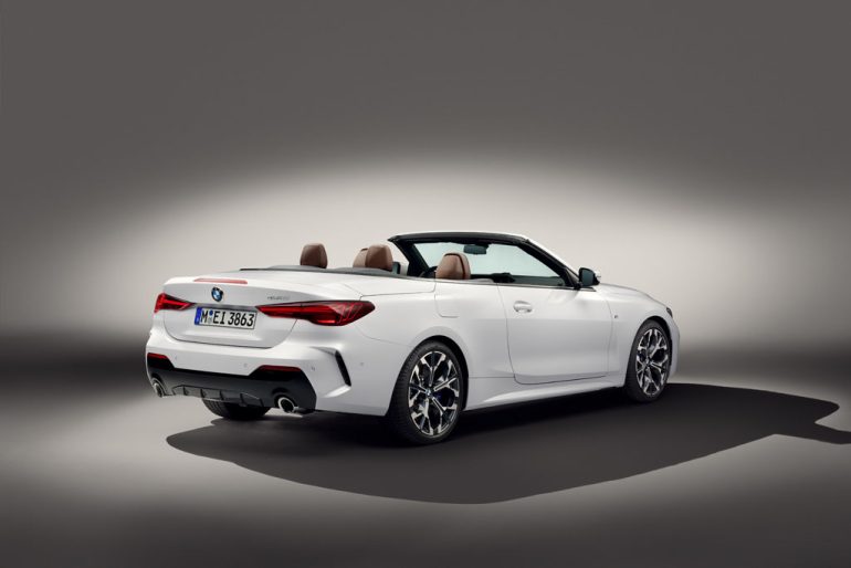 2026 bmw 4 series convertible rear
