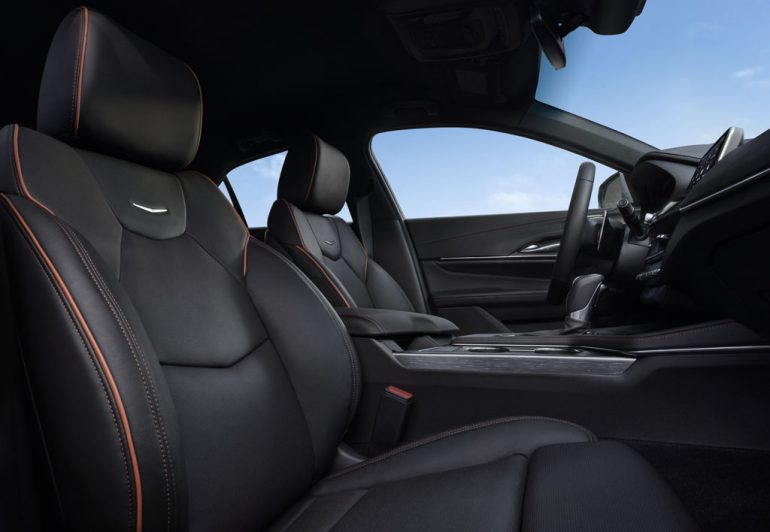 2026 Cadillac CT4 front seats