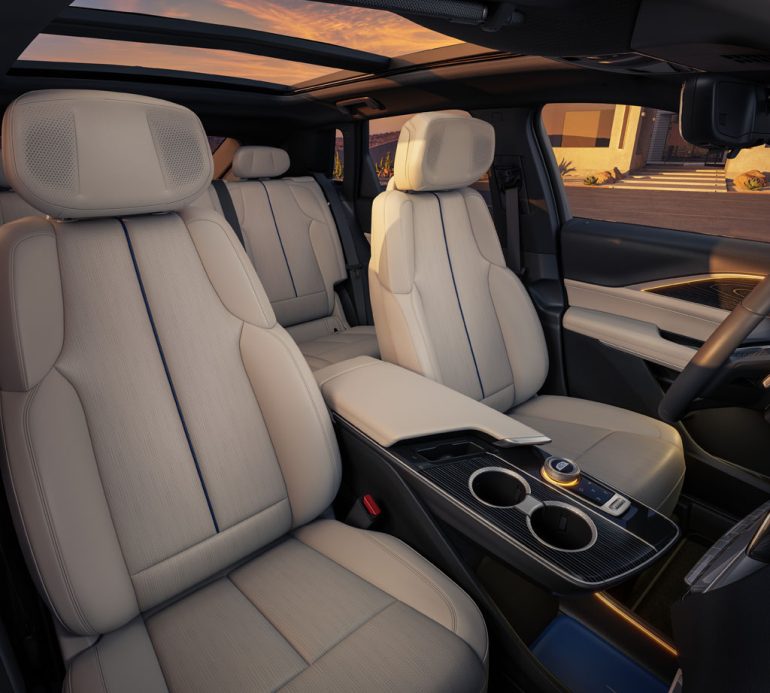 2026 Cadillac LYRIQ front seats