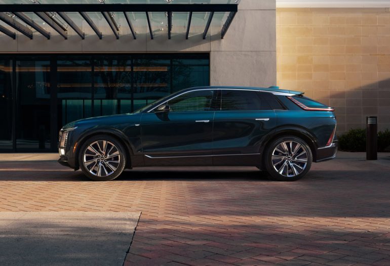 2026 Cadillac LYRIQ side