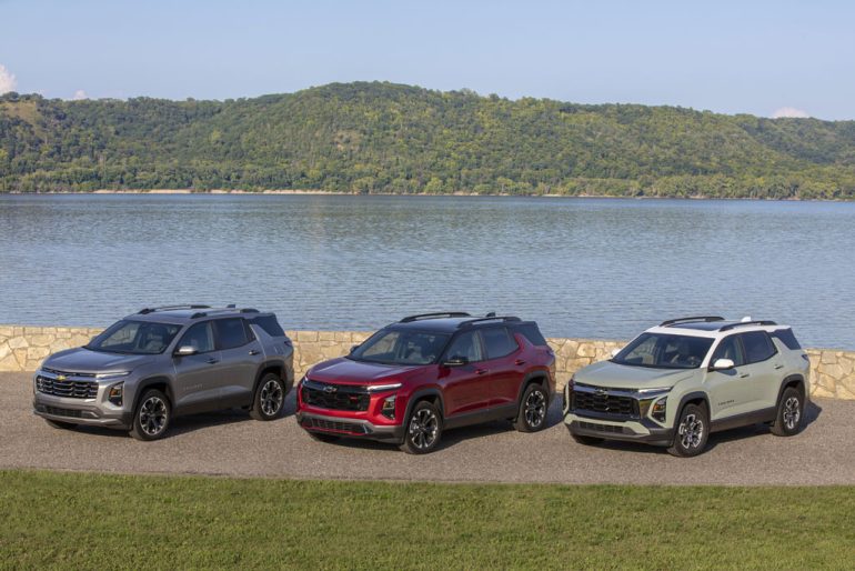 2027 Chevrolet Equinox  LT, RS and ACTIV