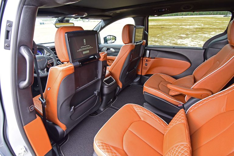 2026 Chrysler Pacifica second row seats