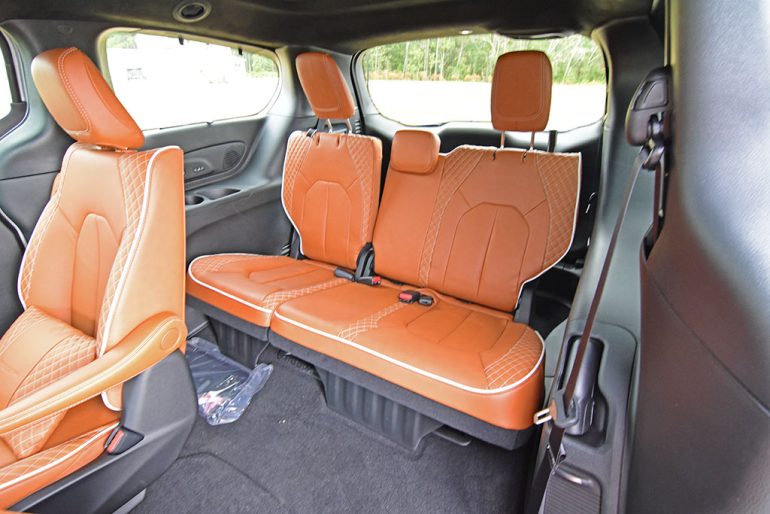 2026 Chrysler Pacifica third row seats