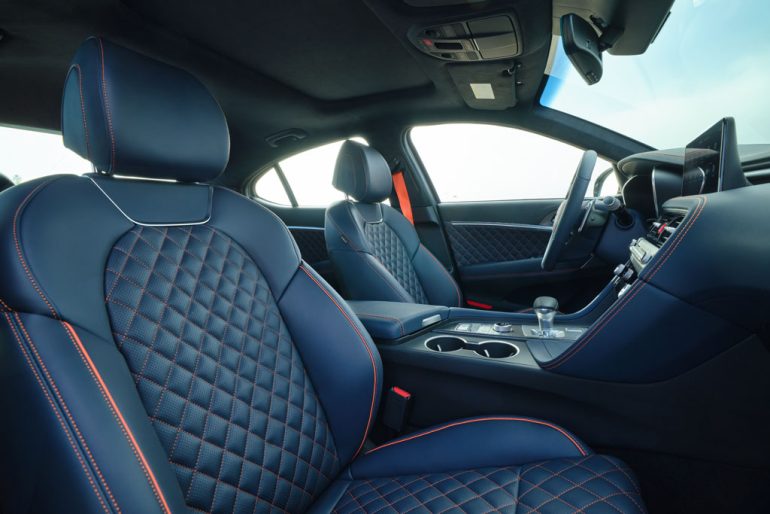 2026 genesis g70 front seats
