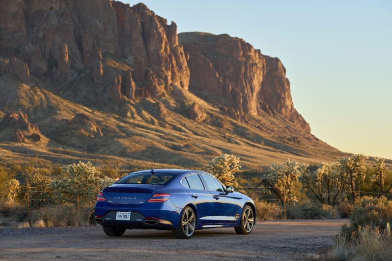 2026 genesis g70 rear