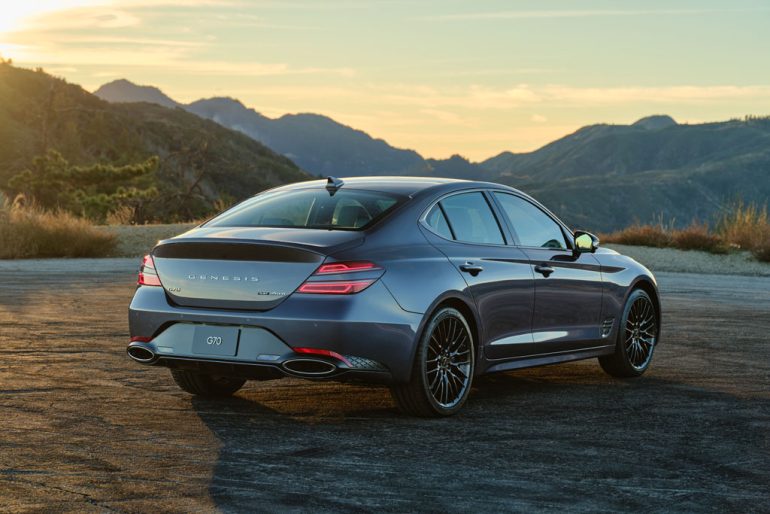 2026 genesis g70 rear