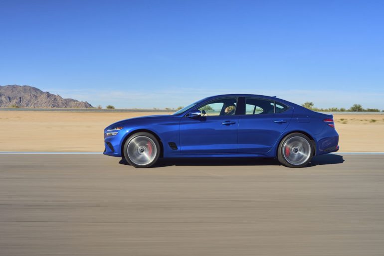 2026 genesis g70 side