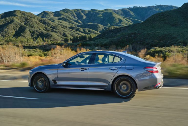 2026 genesis g70 side