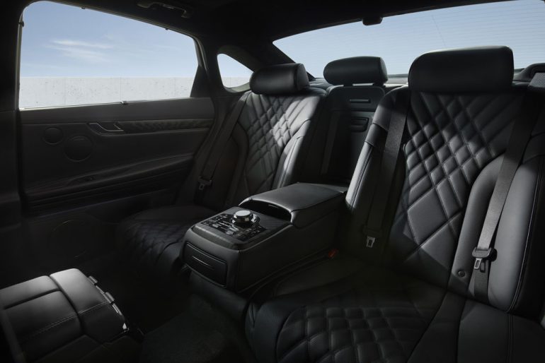 2026 genesis g80 black rear seats