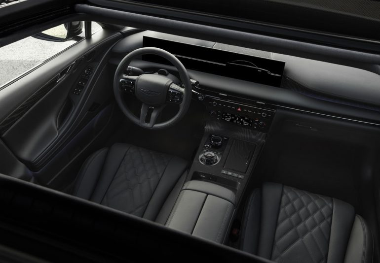 2026 genesis g80 black interior
