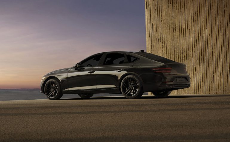 2026 genesis g80 black rear