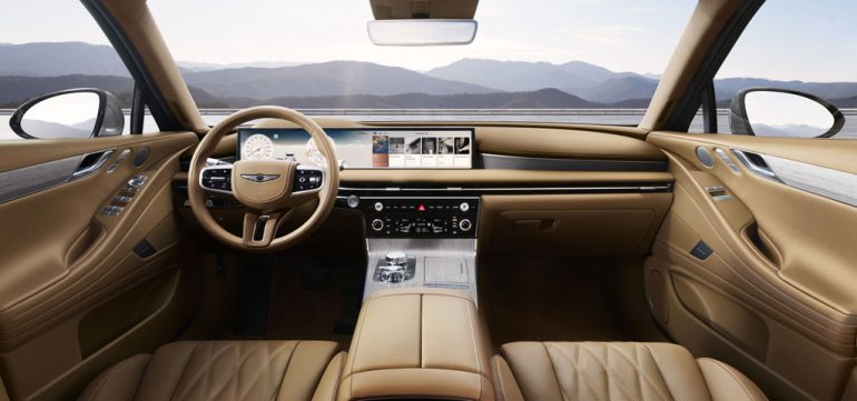 2026 genesis g80 dashboard