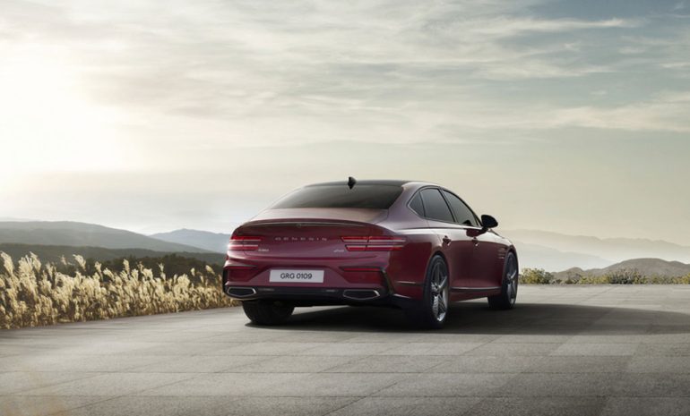 2026 genesis g80 rear