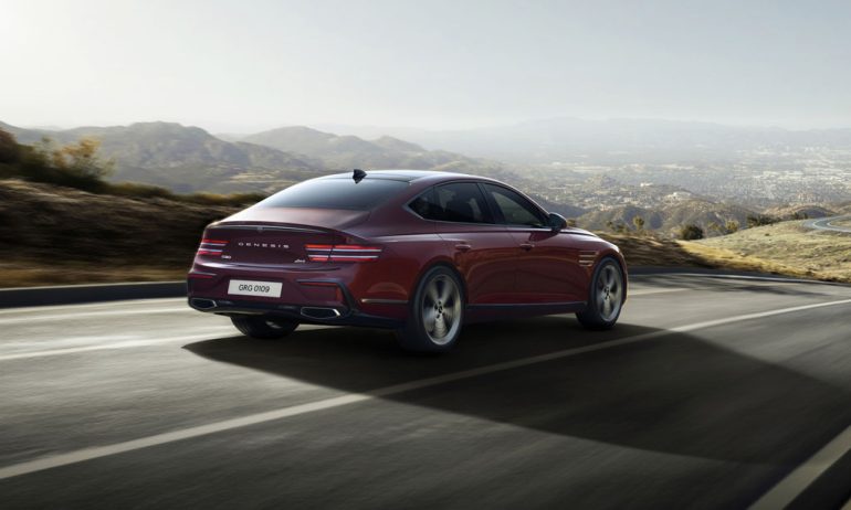 2026 genesis g80 rear