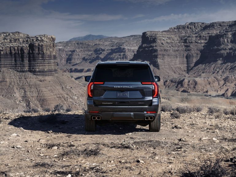 2026 GMC Yukon Denali Ultimate rear