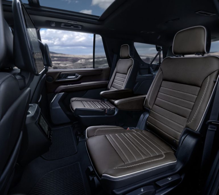 2026 GMC Yukon Denali Ultimate seats