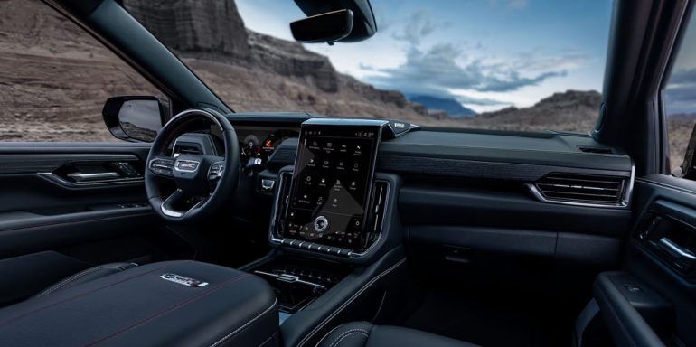 2026 GMC Yukon dashboard