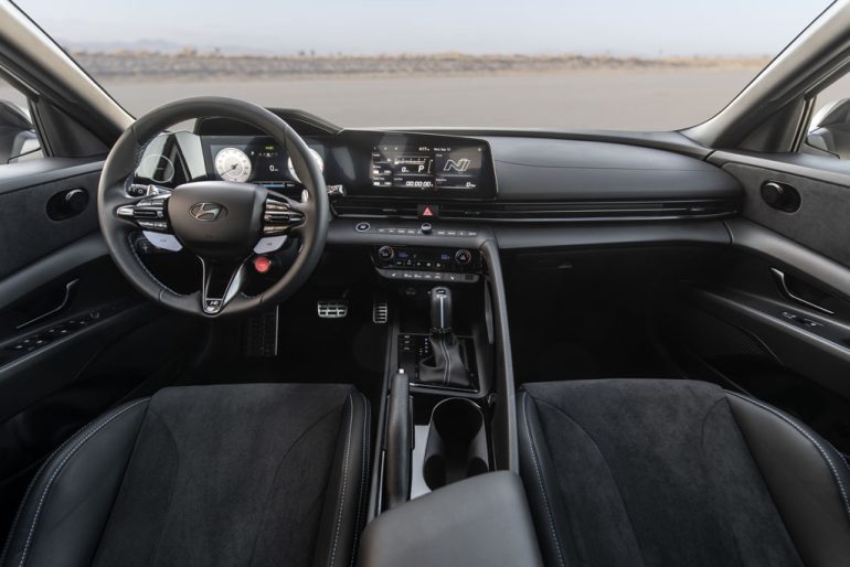 2026 hyundai elantra n dashboard interior