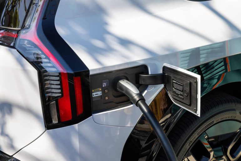 2026 Kia EV9 charge port