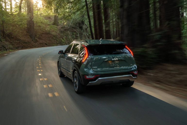 2026 kia niro hybrid rear