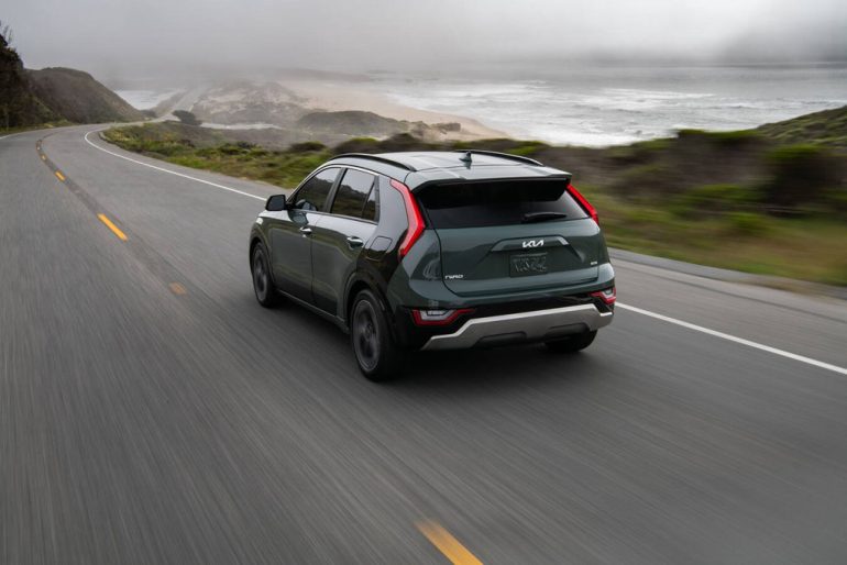 2026 kia niro hybrid rear