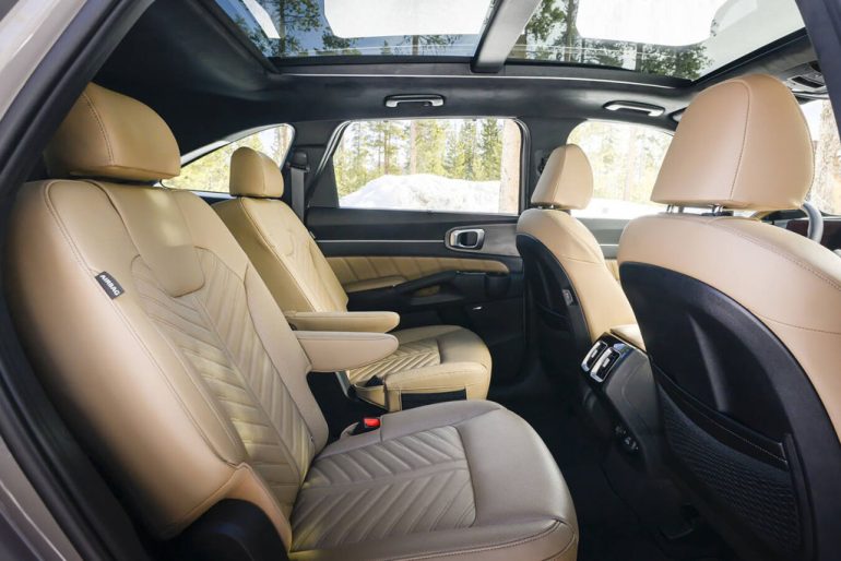 2026 Kia Sorento second row seats