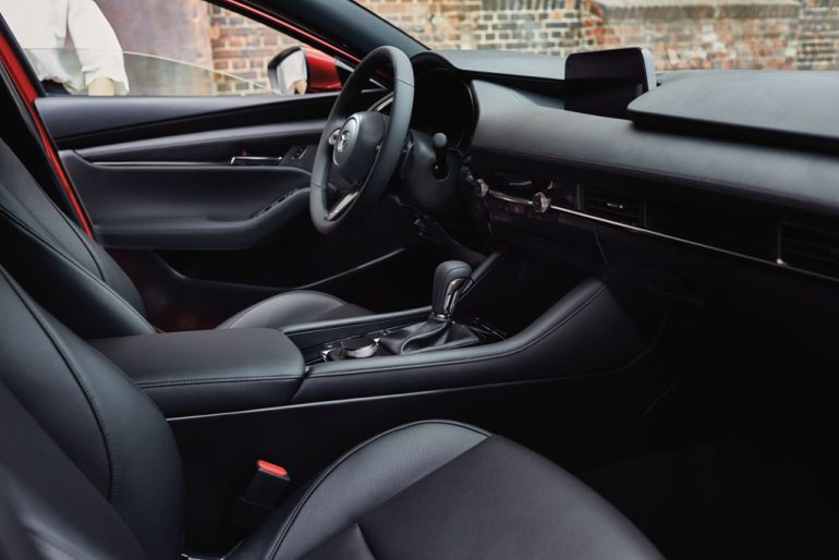 2026 mazda3 hatchback dashboard