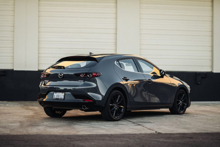2026 mazda3 hatchback rear