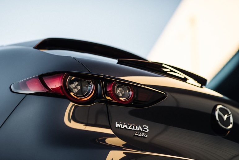 2026 mazda3 hatchback spoiler