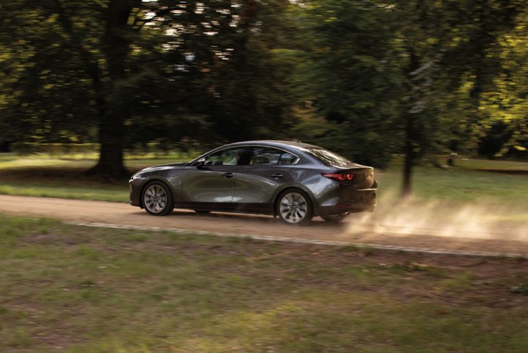 2026 mazda3 sedan rear