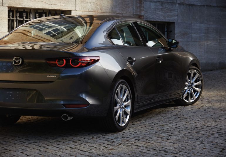 2026 mazda3 sedan rear