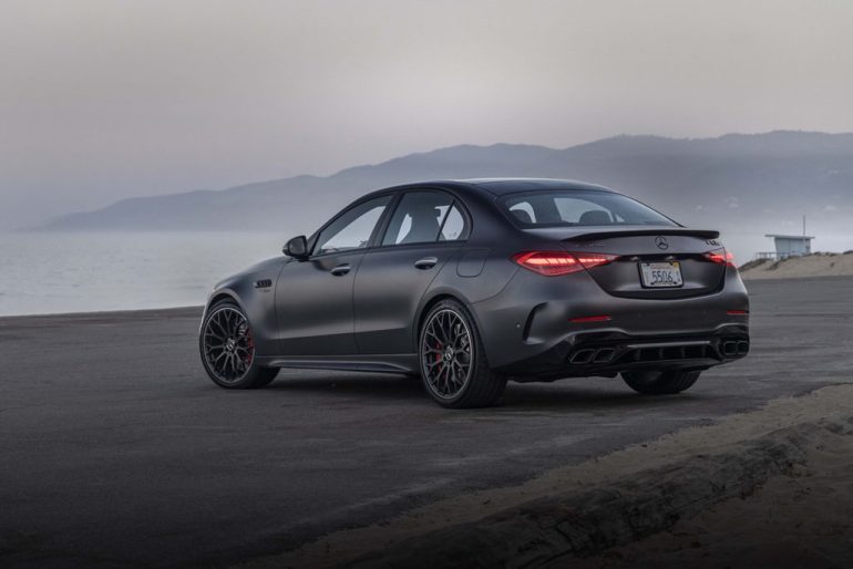 2026 mercedes-benz c-class c 63s rear