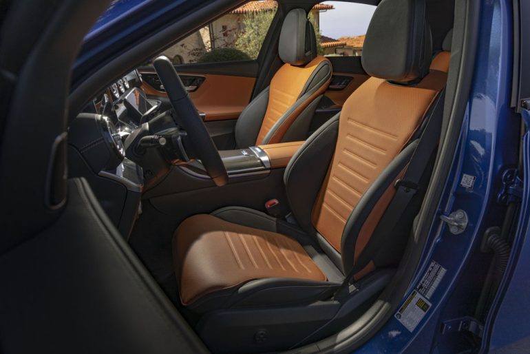 2026 mercedes-benz c-class front seats