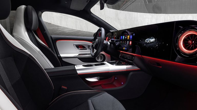 2026 Mercedes-Benz CLA front seats