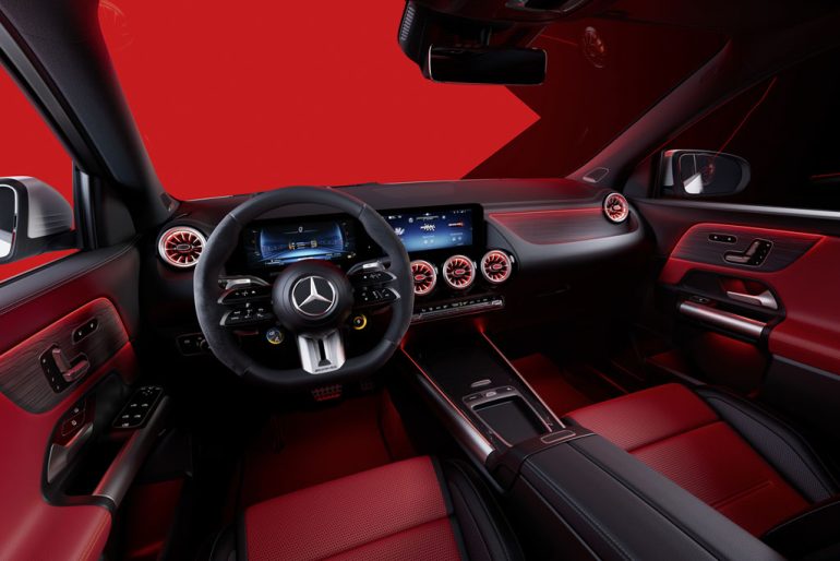 2026 Mercedes-AMG GLA 35 dashboard