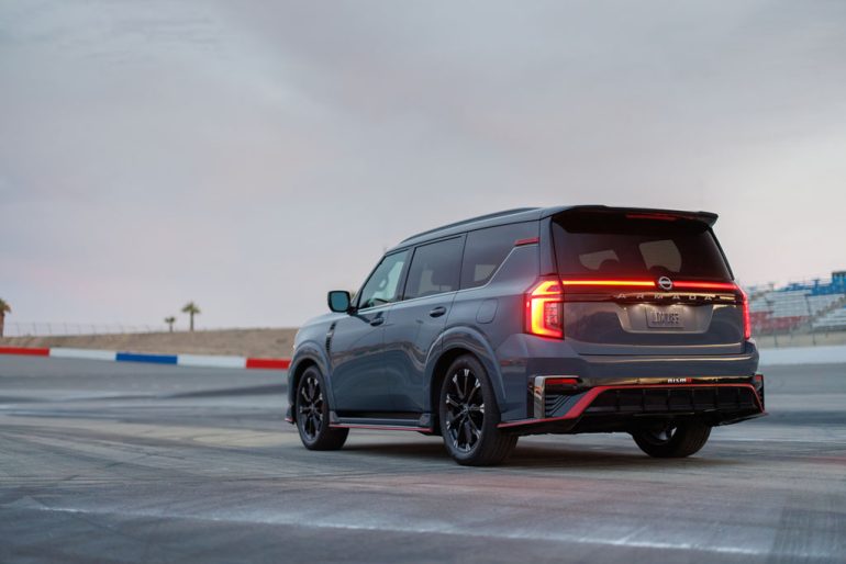 2026 nissan armada nismo rear