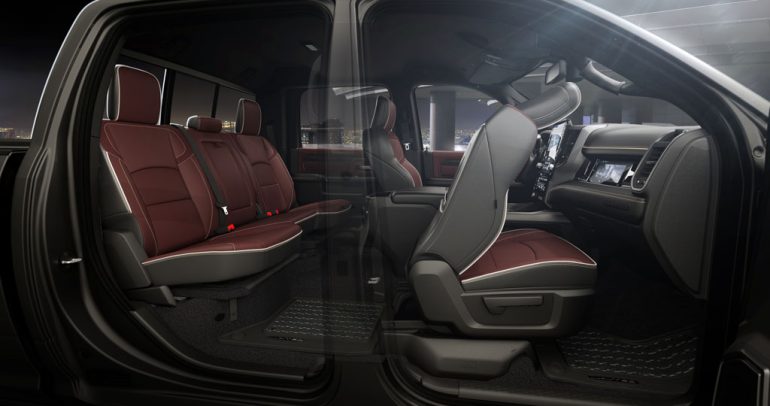 2026 Ram 3500 Cummins 6.7L Diesel seats