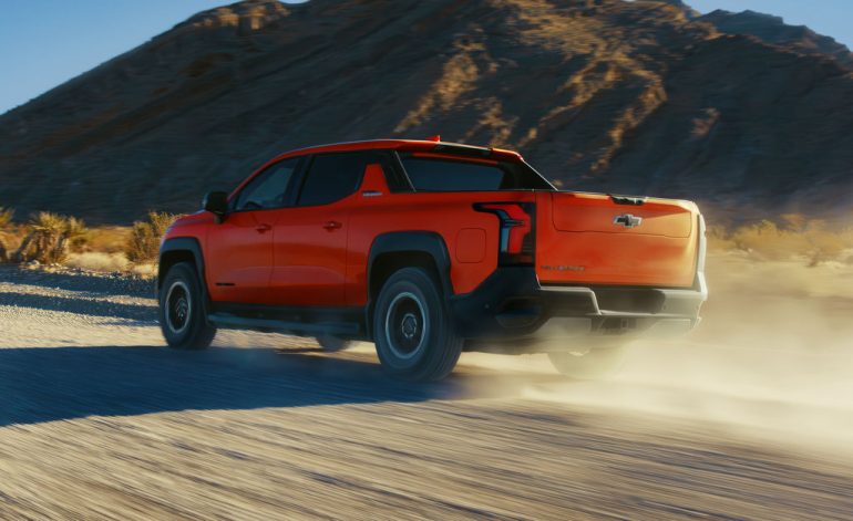 2026 Chevrolet Silverado EV Trail Boss rear