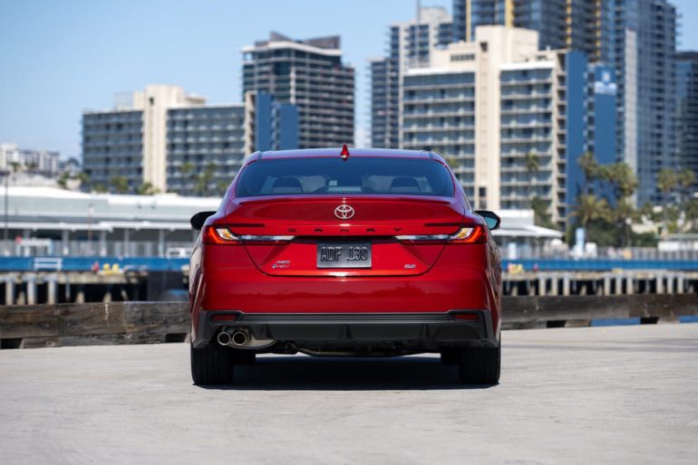 2026 toyota camry rear
