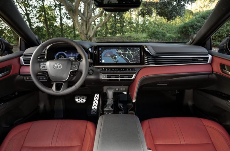 2026 toyota camry interior dashboard