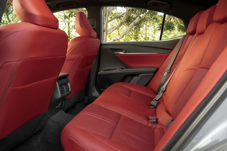 2026 toyota camry back seats