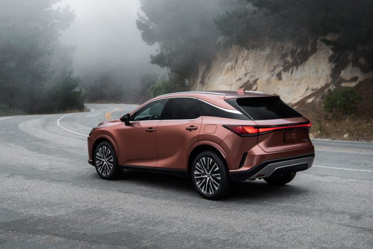 2026 Lexus RX 350 rear